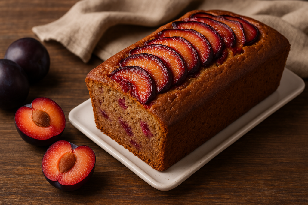 Plumcake Bolo de Ameixa prático